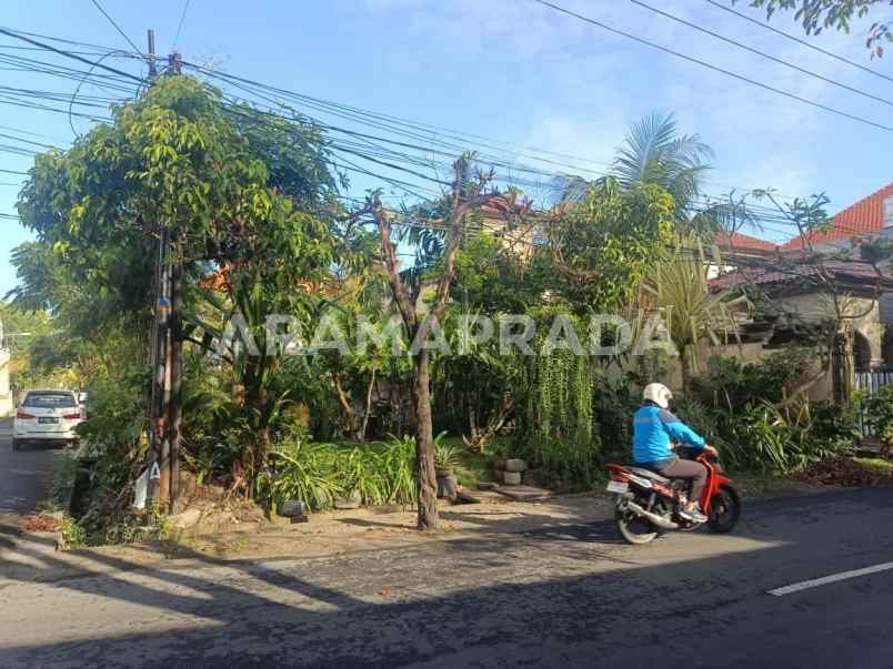 jual tanah hadap timur 450m2 renon denpasar selatan