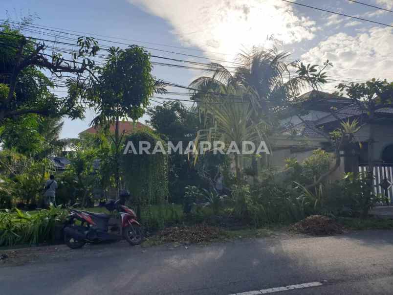 jual tanah hadap timur 450m2 renon denpasar selatan