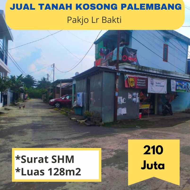 jual tanah kosong area pakjo area perumahan