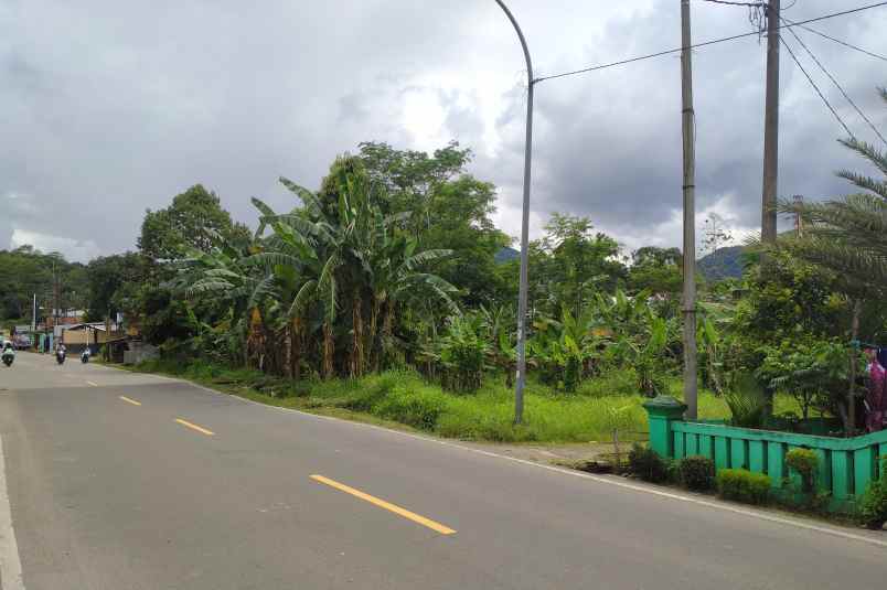 jual tanah pinggir jalan raya jasinga cigudeg