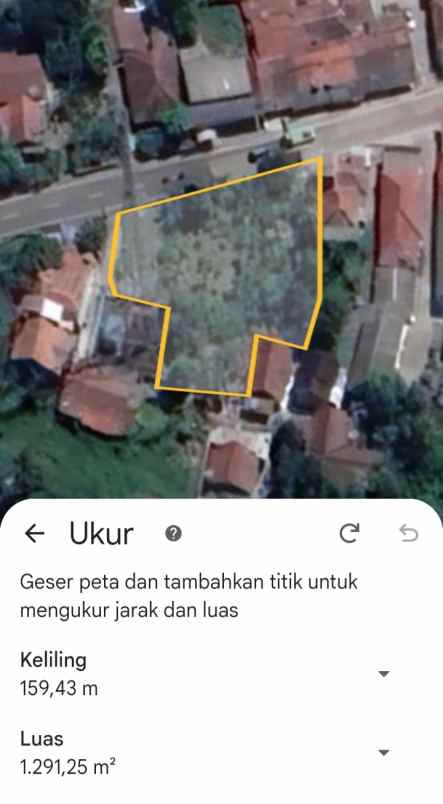 jual tanah pinggir jalan raya jasinga cigudeg