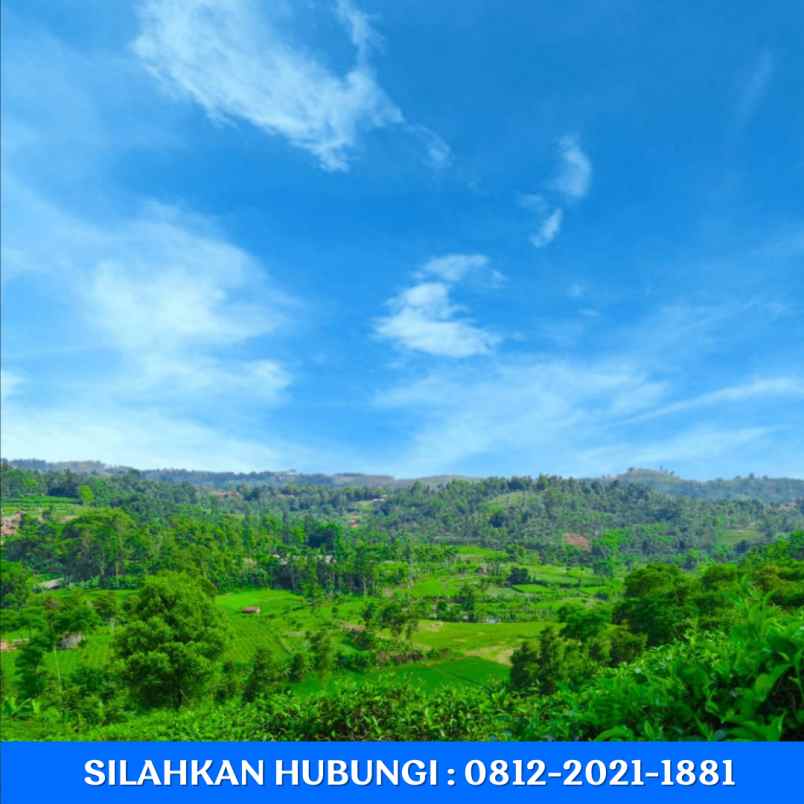 jual tanah view indah di bandung barat