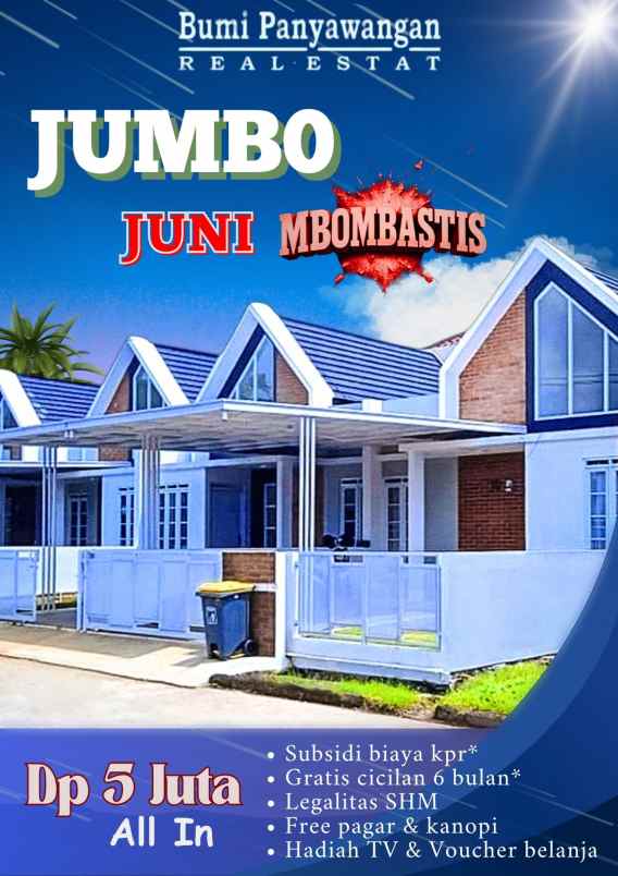 jumbo juni mbombastis di bumi panyawangan real estat