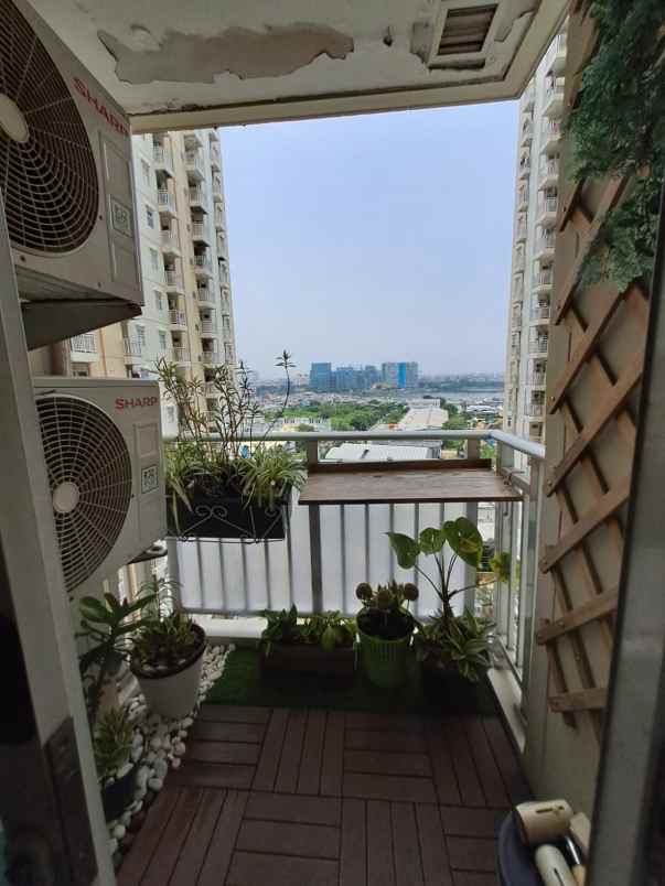 pluit sea view 2br furnished 45 m2