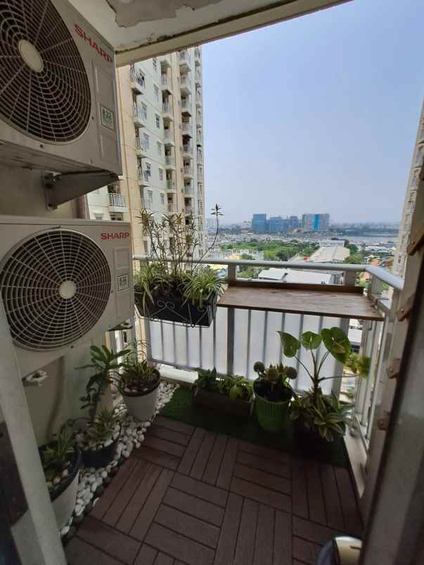 pluit sea view 2br furnished 45 m2