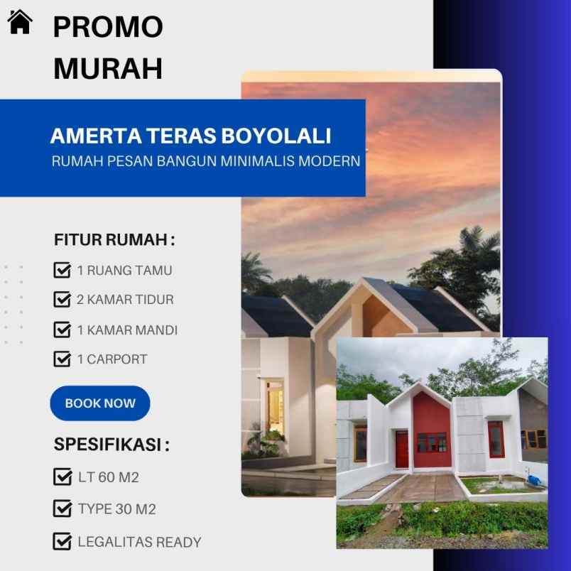 promo perumahan subsidi dijual murah di boyolali