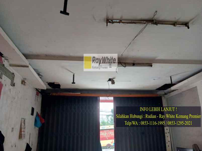 ruko dijual harga murah di pinggir jalan raya besar