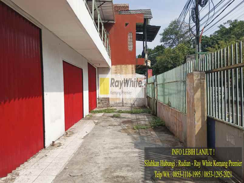 ruko dijual harga murah di pinggir jalan raya besar