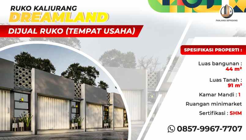 ruko murah dekat perumahan new rengganis jember