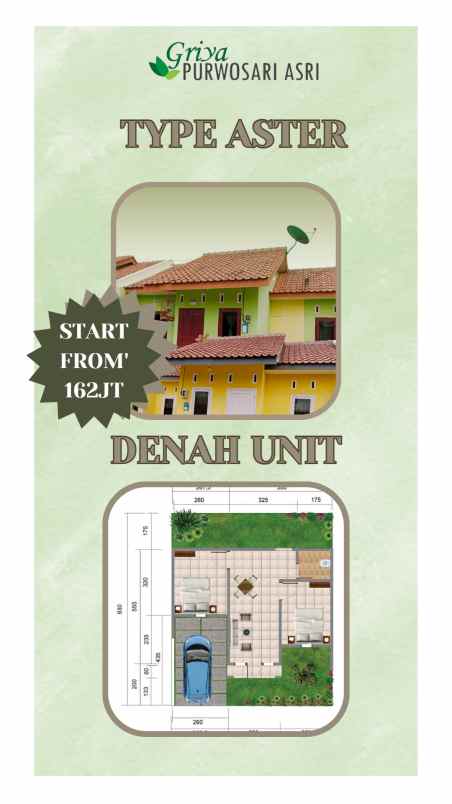 rumah 160jt an wonogiri kota