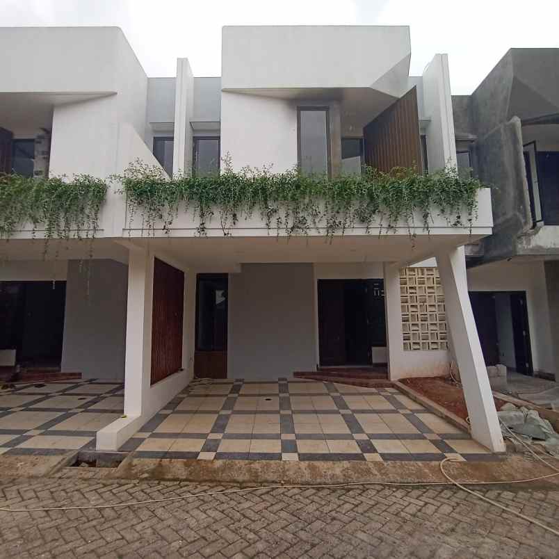 rumah 2 lantai dengan desain aesthetic di pondok aren