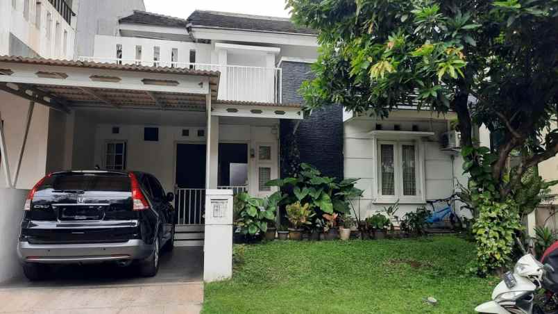 rumah 2 lantai konsep minimalis sektor 9 bintaro