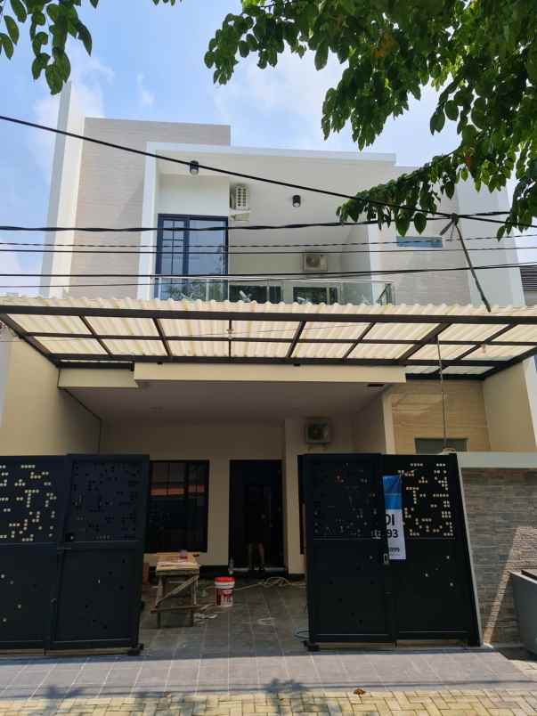 rumah 2 lantai wisma mukti baru one gate system