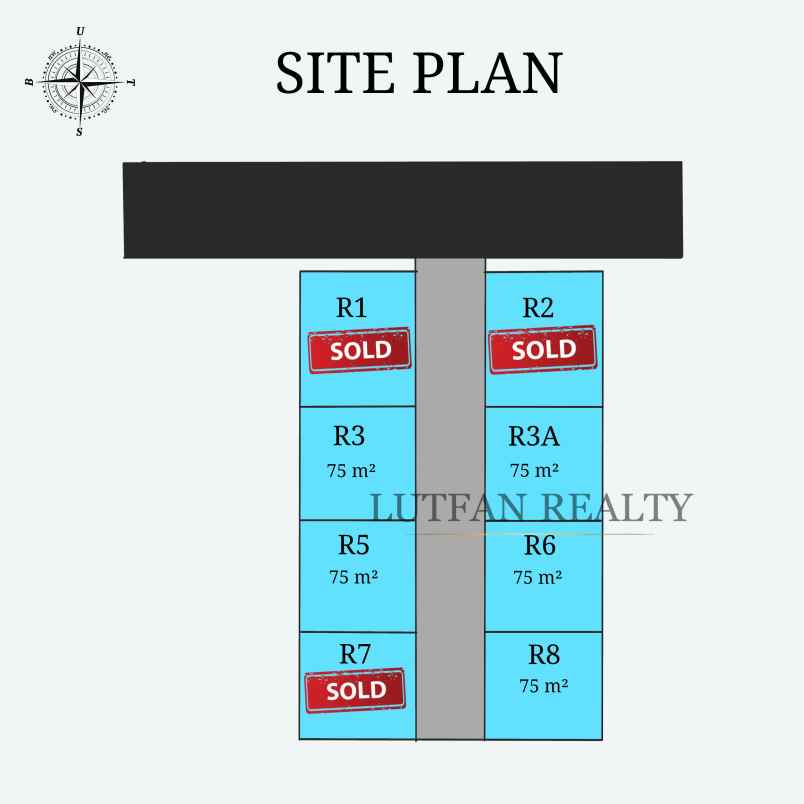 rumah 3 lantai jagakarsa dalam cluster