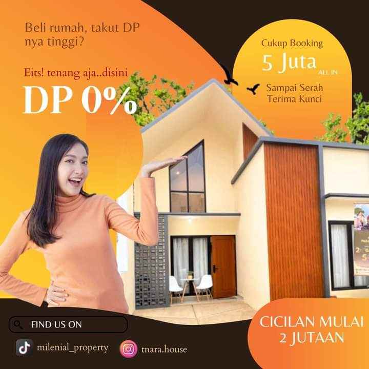 rumah 5jt all in lokasi strategis