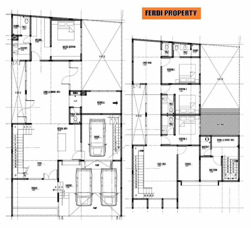 rumah bagus siap bangun komplek timah fatmawati