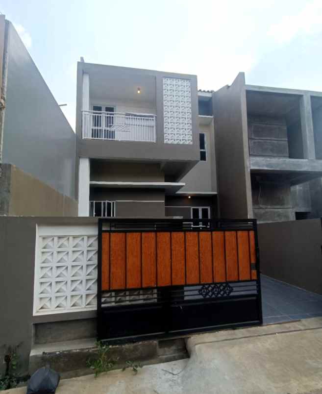 rumah baru design modern minimalis di cinere