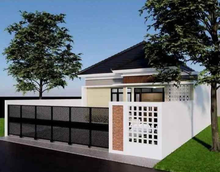 rumah baru proses finishing dekat polsek godean sleman