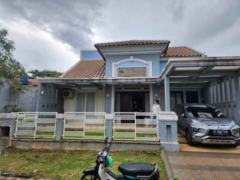 rumah cantik full furnish dalam cluster