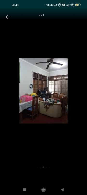 Rumah Lama Cocok Untuk Kontrakan Belakang Universitas Prasetiya Mulya