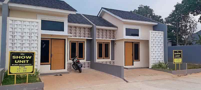 rumah cluster minimalis promo tanpa dp all in