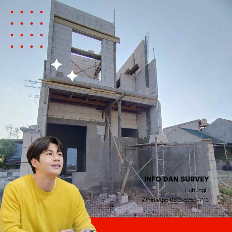 rumah di medokan rp 390 000 000