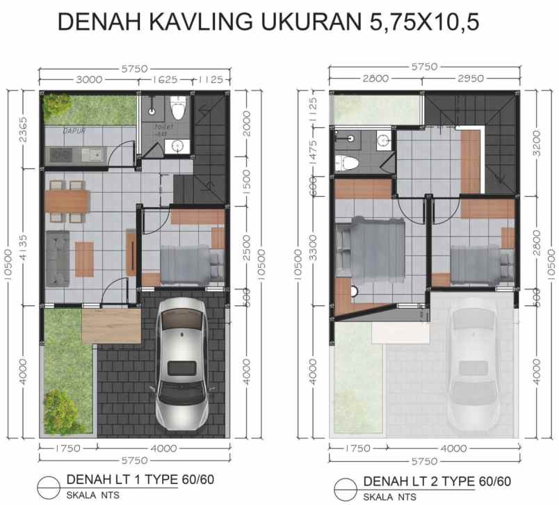 rumah dijual 2 lantai design scandinavian di cibubur