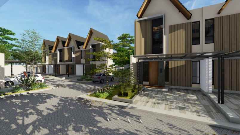 rumah dijual 2 lantai design scandinavian di cibubur