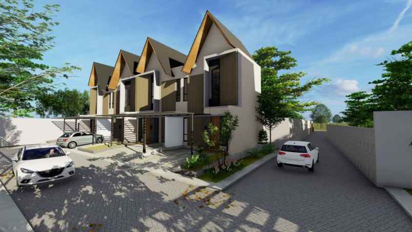 rumah dijual 2 lantai design scandinavian di cibubur