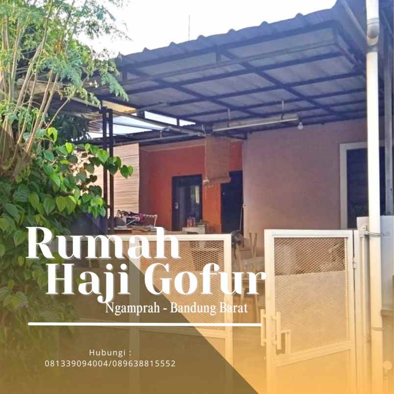 rumah haji gofur cipageran ngamprah bandung barat