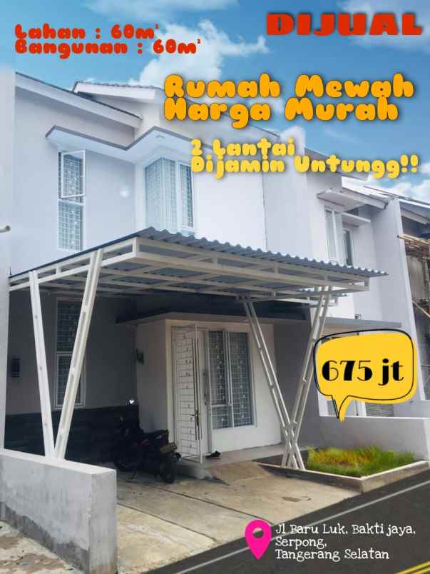 rumah jl baru luk serpong