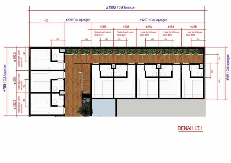 rumah kos murah di lebak gading kenjeran surabaya