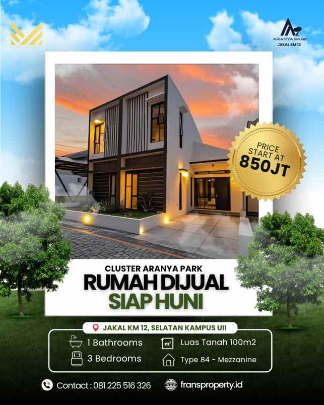 rumah mewah 1 m an