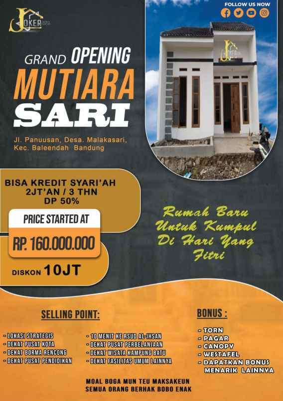 rumah mewah murah bandung selatan