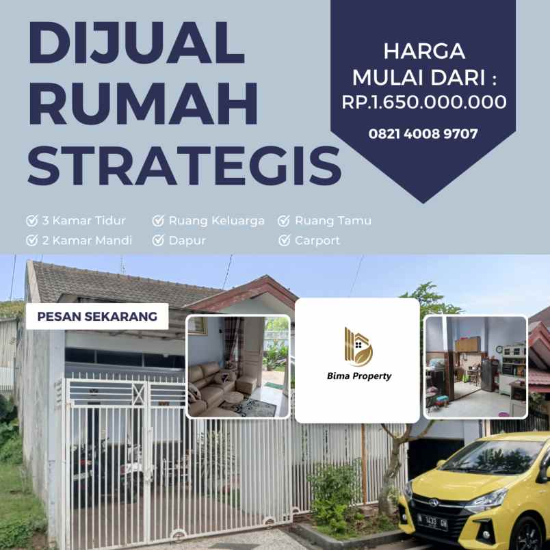 rumah mewah strategis kota malang