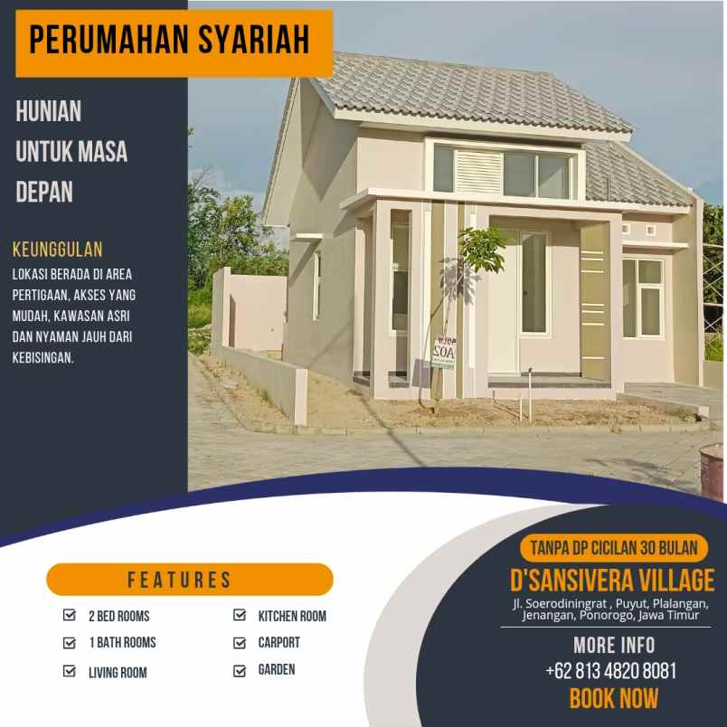 rumah minimalis modern syariah