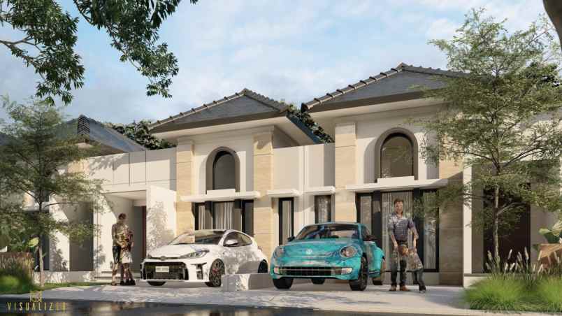 rumah modern 1 lantai 400 juta an di pakisaji