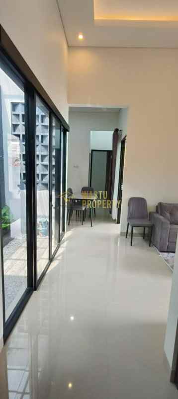 rumah modern semi furnish dekat kampus uii ngaglik