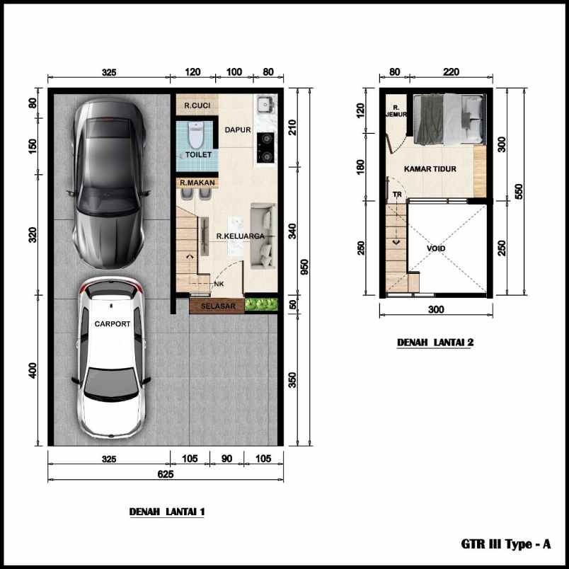 rumah murah dekat stikom di rungkut surabaya