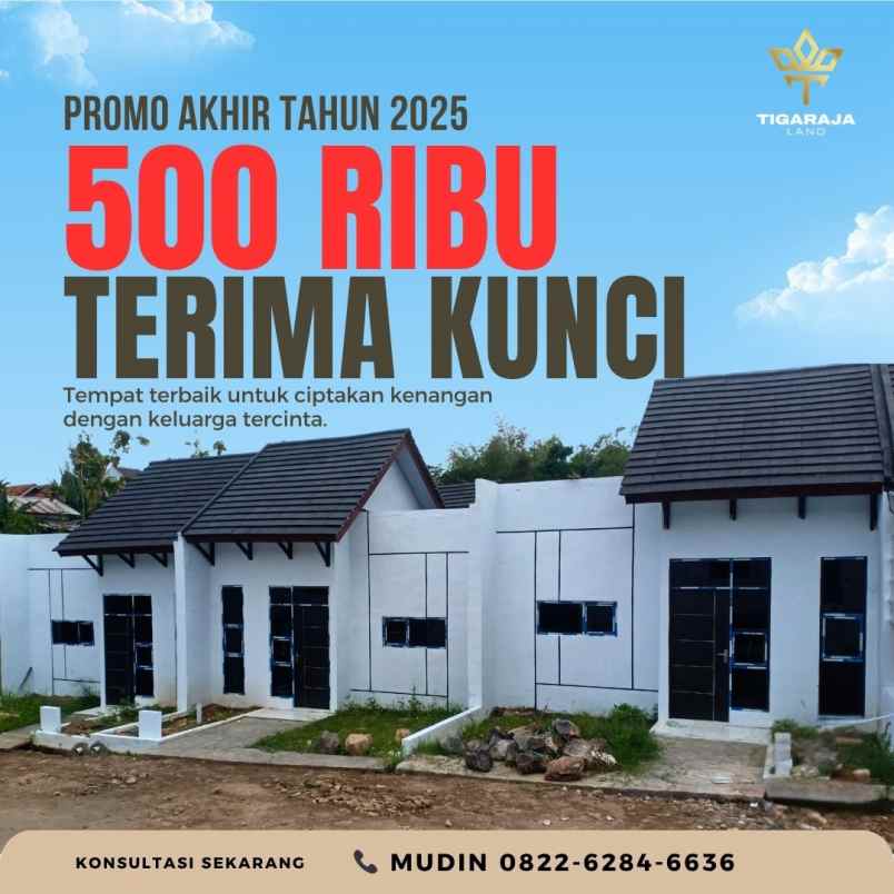 rumah murah ready promo sampai kunci 500 ribu