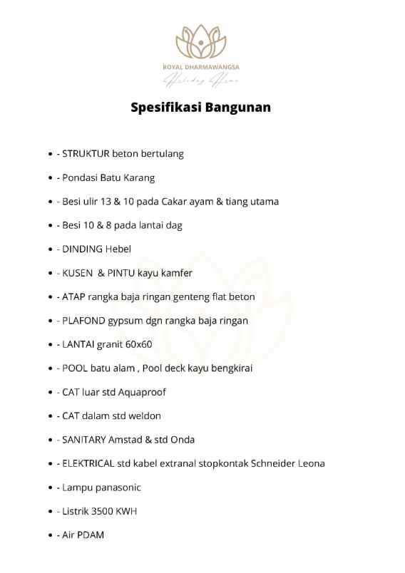 rumah murah shm ada kolam renang di benoa