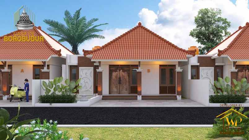 rumah murah type besar tanah luas di borobudur