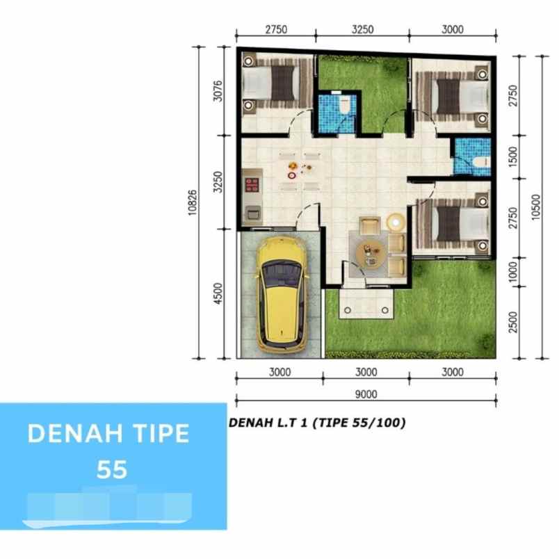 rumah murah utara pasar ngijon godean