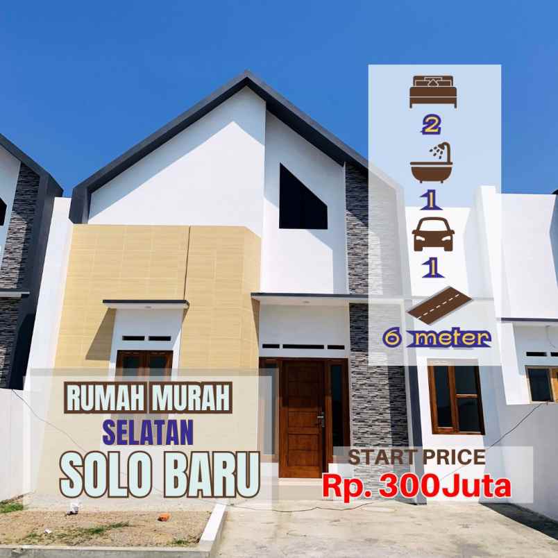 rumah scandinavian 5 menit ke gentan