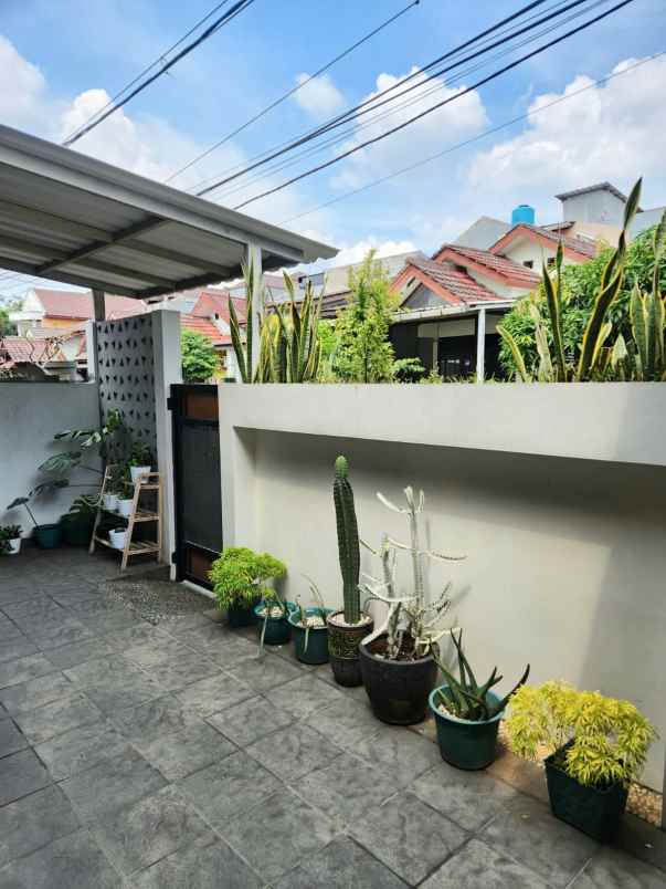 rumah semi furnished di pamulang tangsel