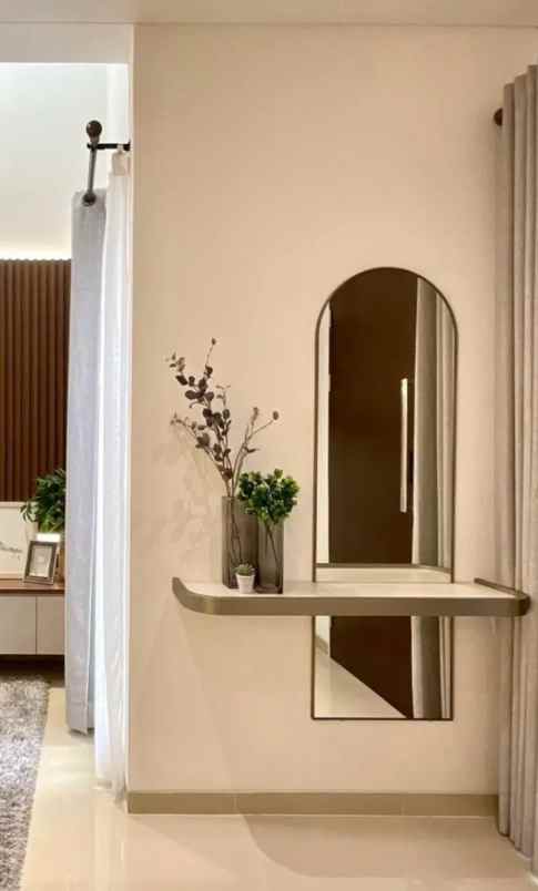 rumah semi furnished di perumahan elite graha natura s