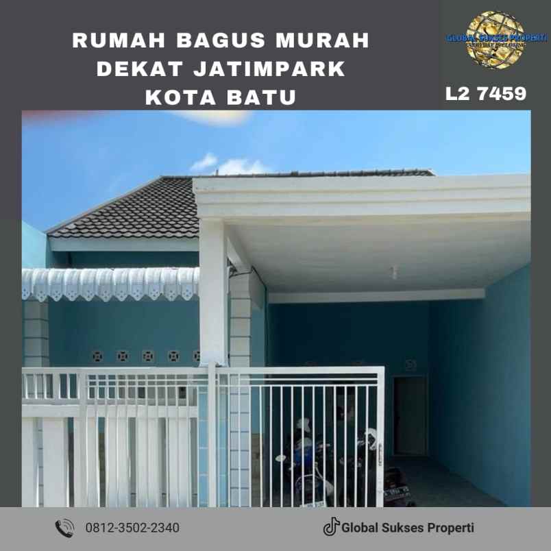 rumah siap huni bagis strategis di junrejo kota batu