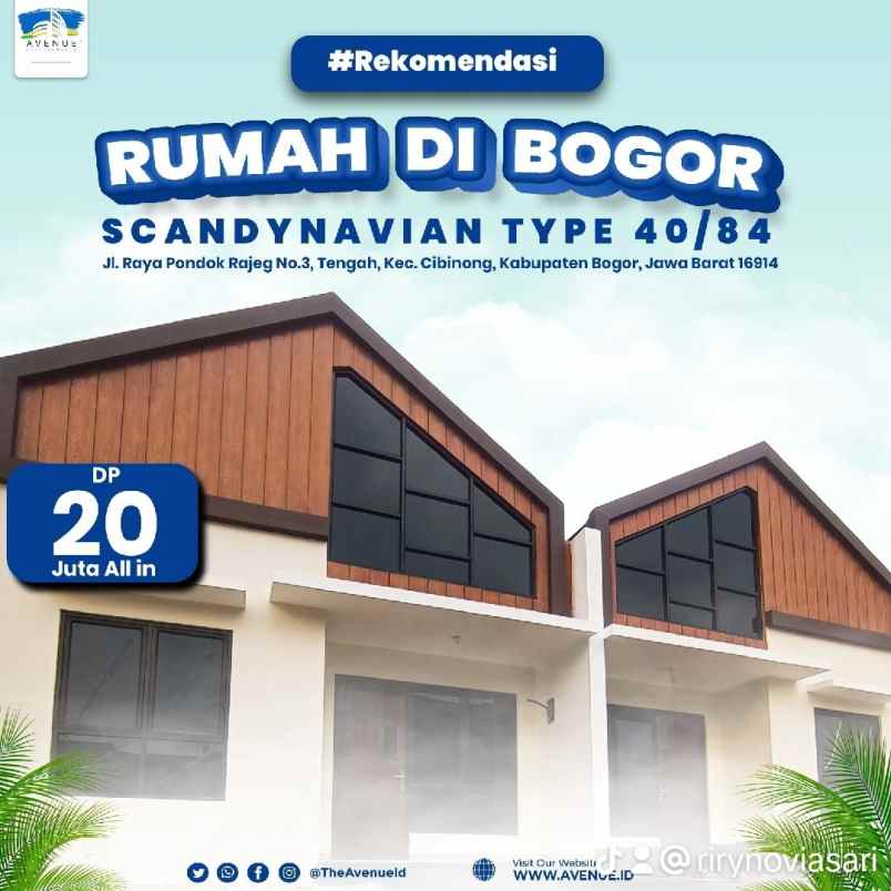 rumah strategis di cibinong bogor