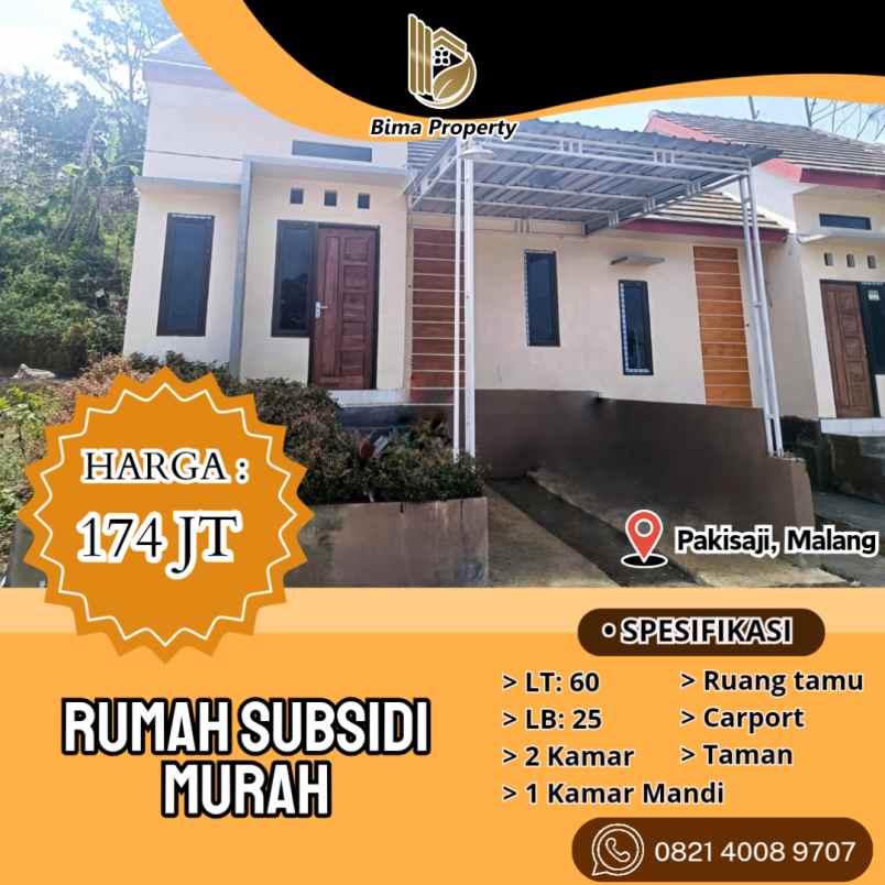 rumah subsidi murah dengan lokasi mudah kemana saja