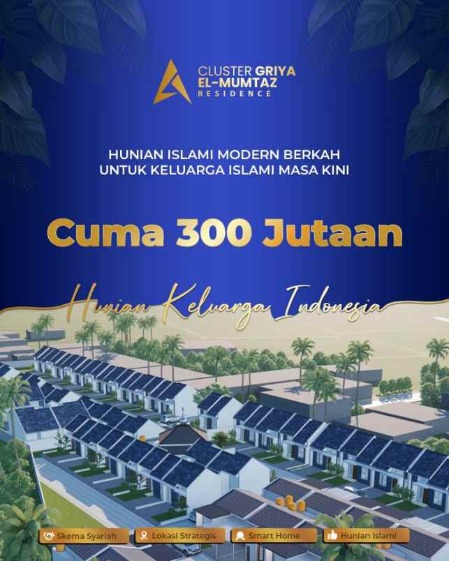 rumah syariah serang baru griya elmumtaz residence